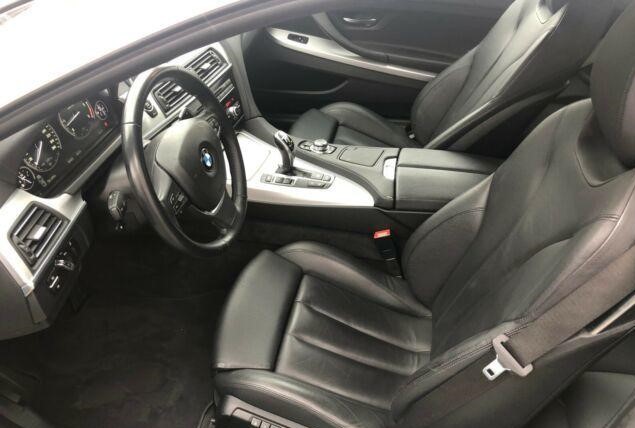 left hand drive BMW 6 SERIES (01/03/2013) -  